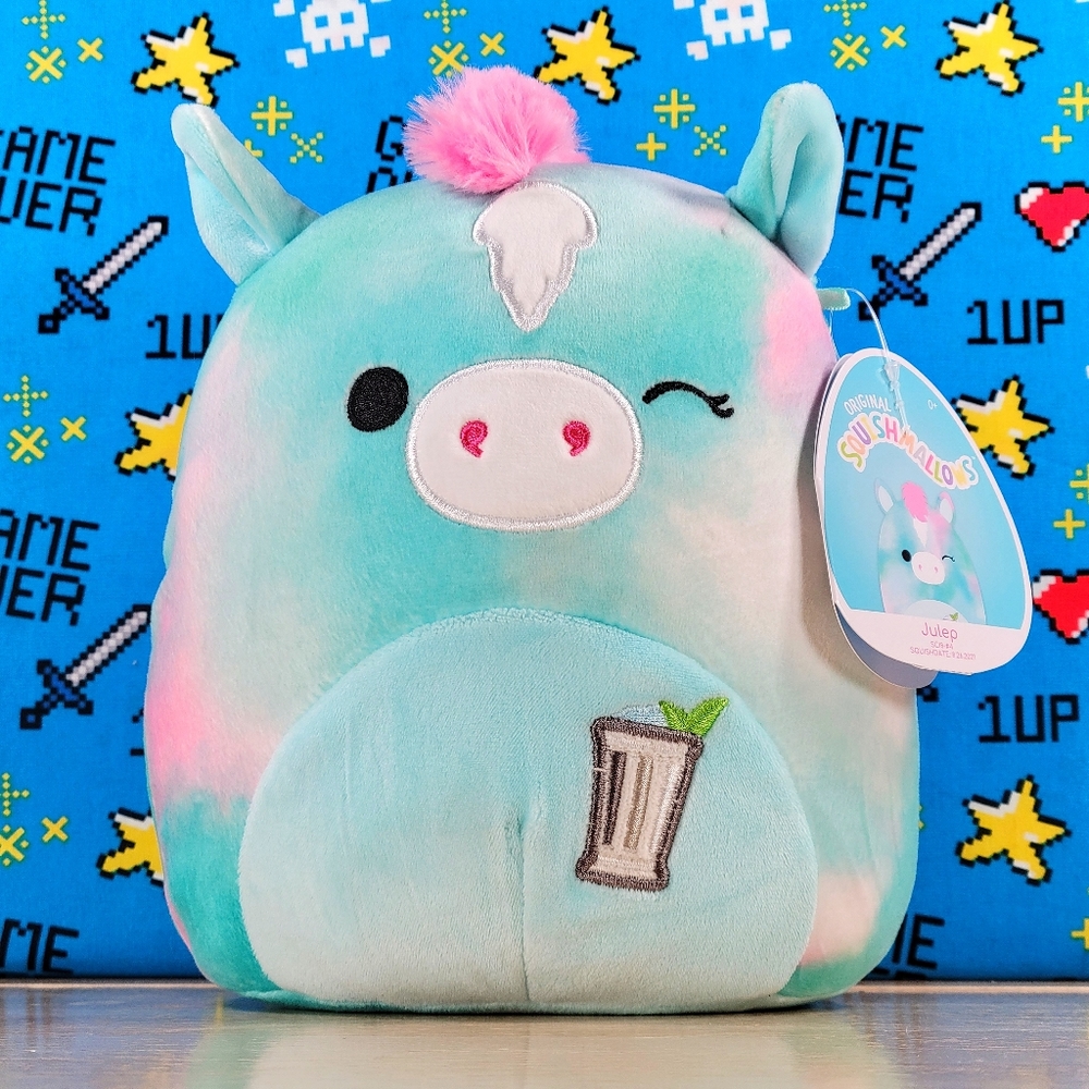 Squishmallow Julep the Horse 8" Kentucky Derby Churchill Downs Exclusive Plush